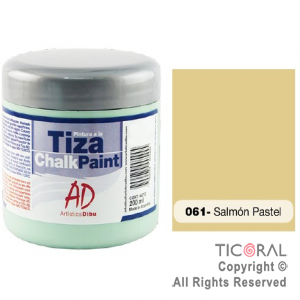 PINTURA TIZA AD 061 SALMON PASTEL 200ML X 3 UNIDADES